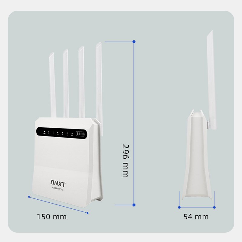 DNXT 4g WiFi router with Sim card slot 4 antenna Home enterprise 5g router Modem Portable WiFi pocket 4G lte modem broadband